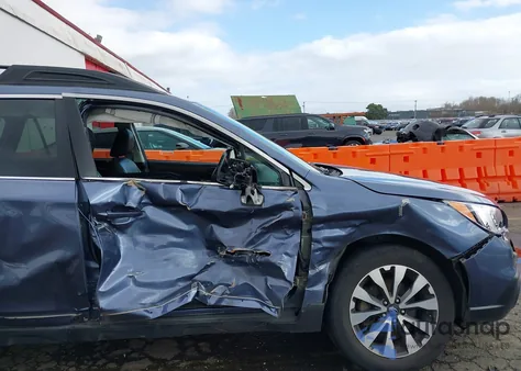 2017 Subaru Outback 2.5I Limited z USA, uszkodzony, nr VIN 4S4BSANC9H3216897